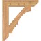 Ekena Millwork Balboa Slat Smooth Bracket, Western Red Cedar, 5 1/2"W x 32"D x 36"H BKT06X32X36BOA06SWR - alternate 3